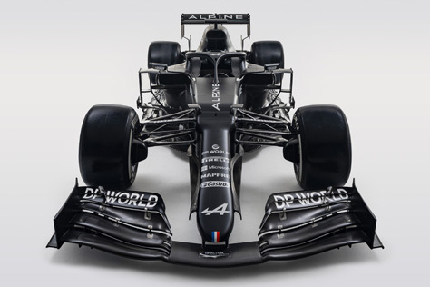 アルピーヌF1が暫定カラーリングを発表: 世良耕太のときどきF1